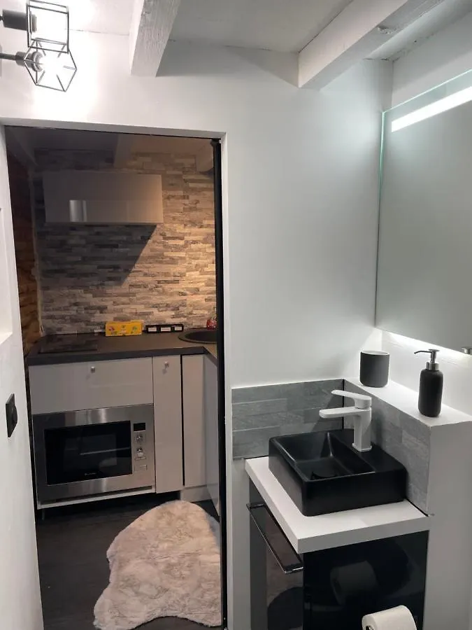 Studio rénové, terrasse privative, 300m du Capitole Toulouse 0*,  France